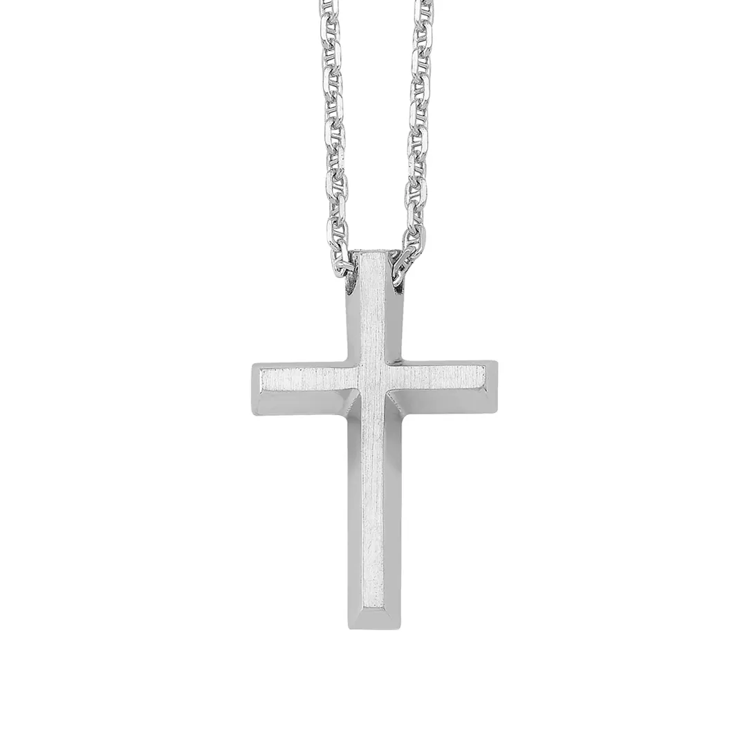 Faceted Gold Cross