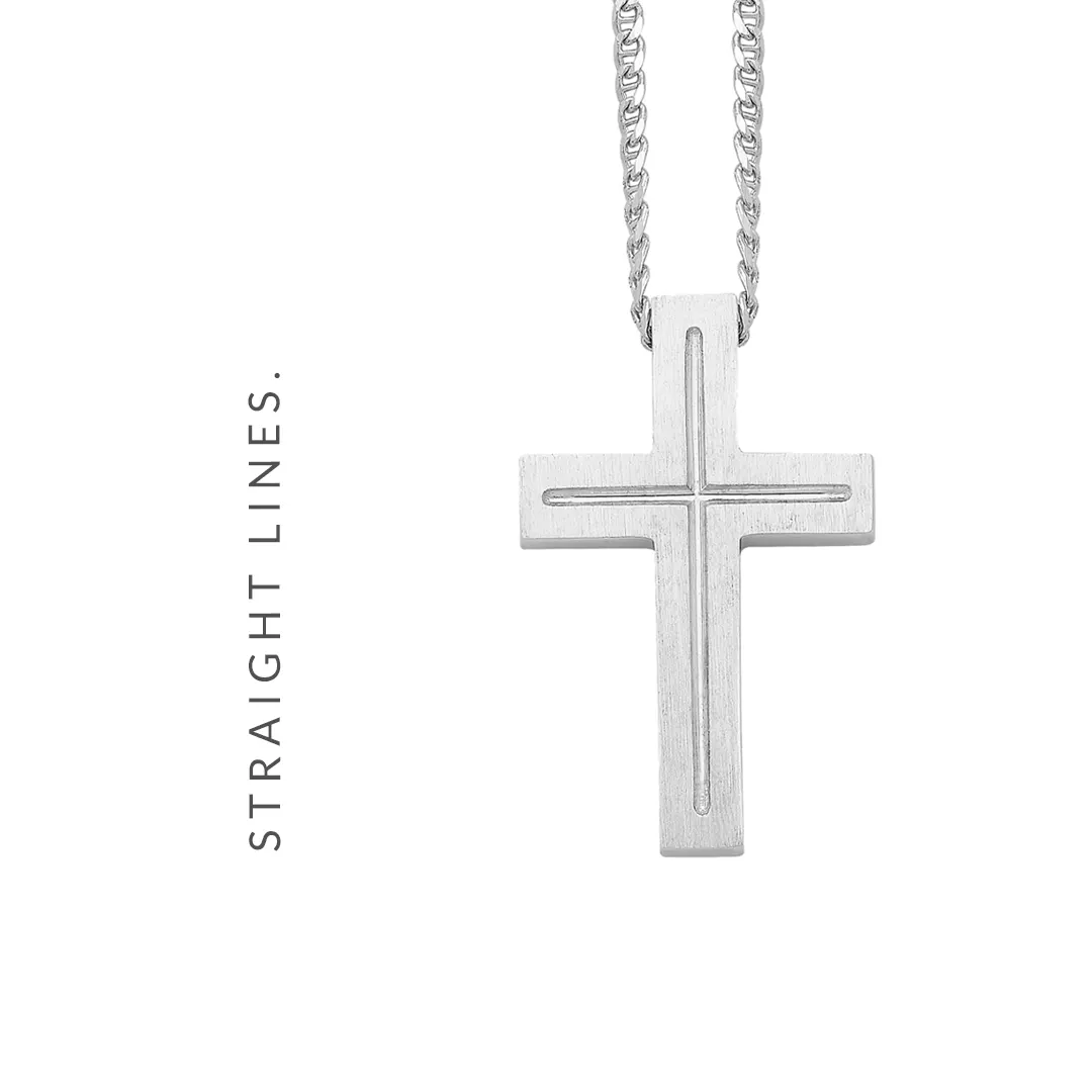 Hallmarked Gold Cross Pendant - Image 5